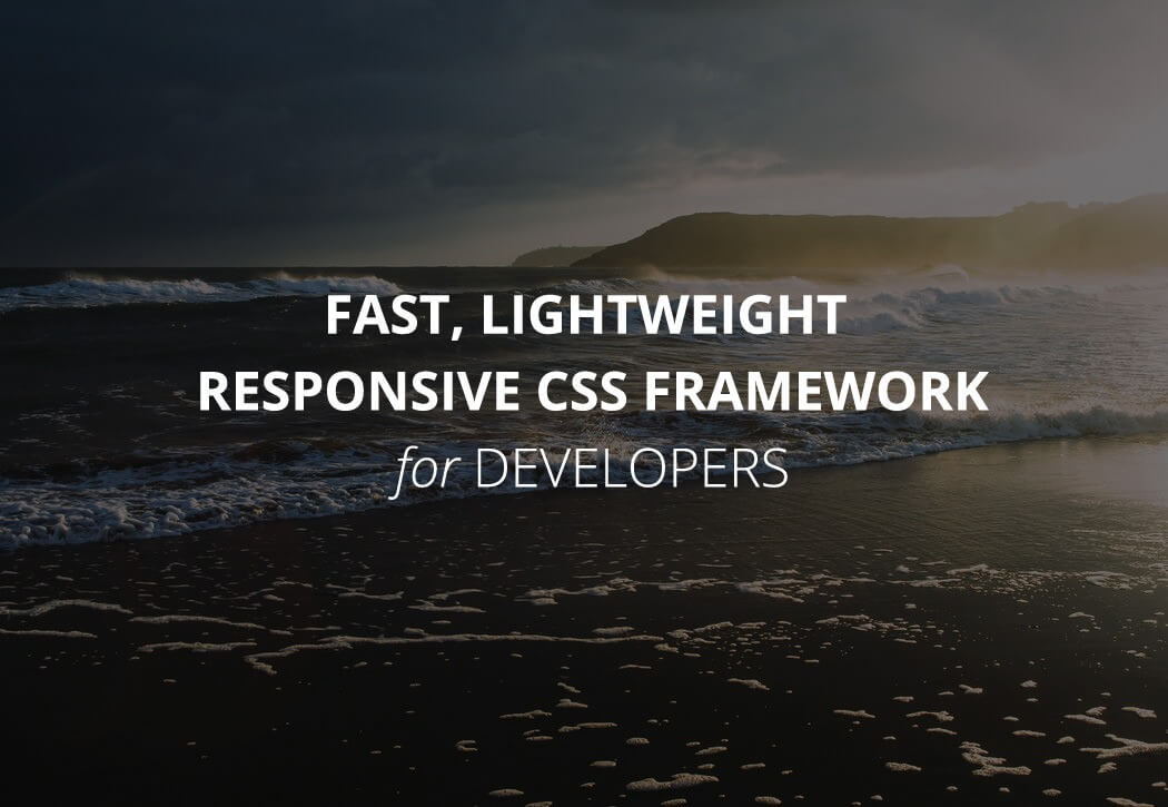 Wow CSS Framework - built for Developers